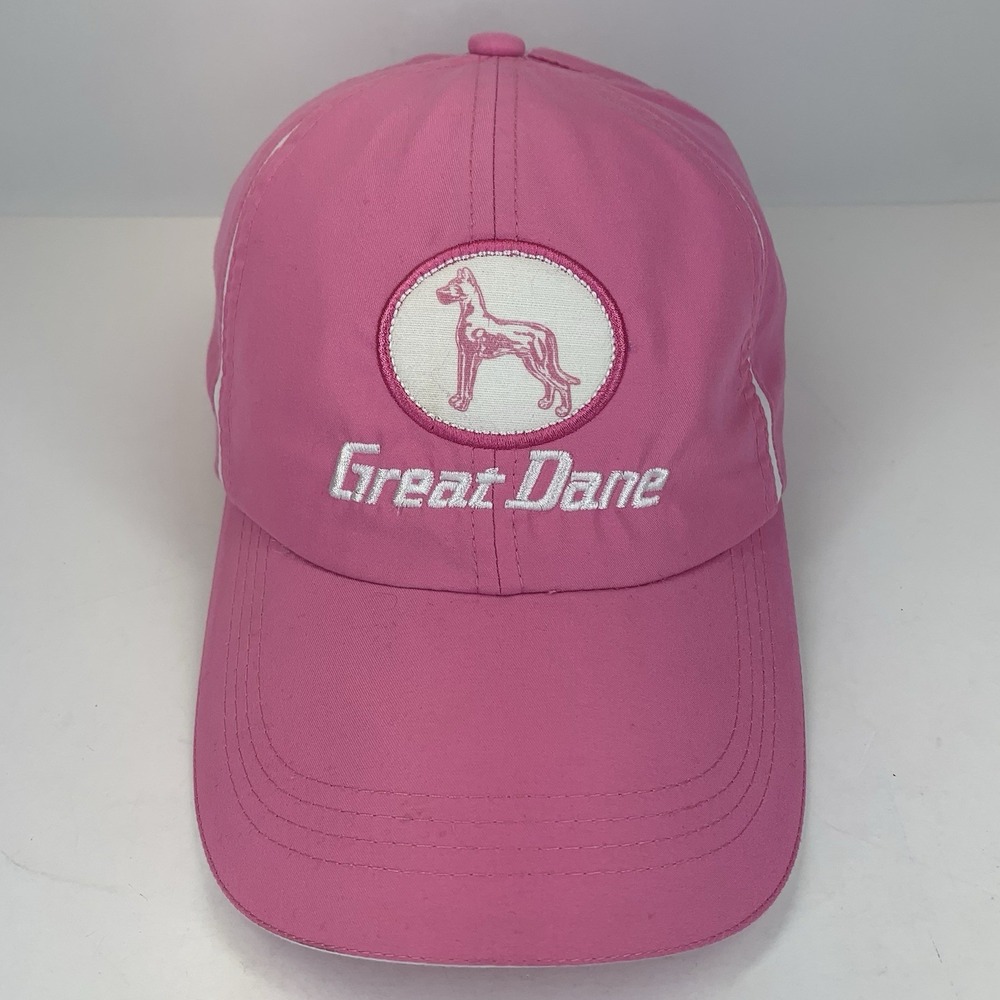 Kate Lord Great Dane Golf Hat Pink Adjustable Ahead Ladies Fit Baseball Cap